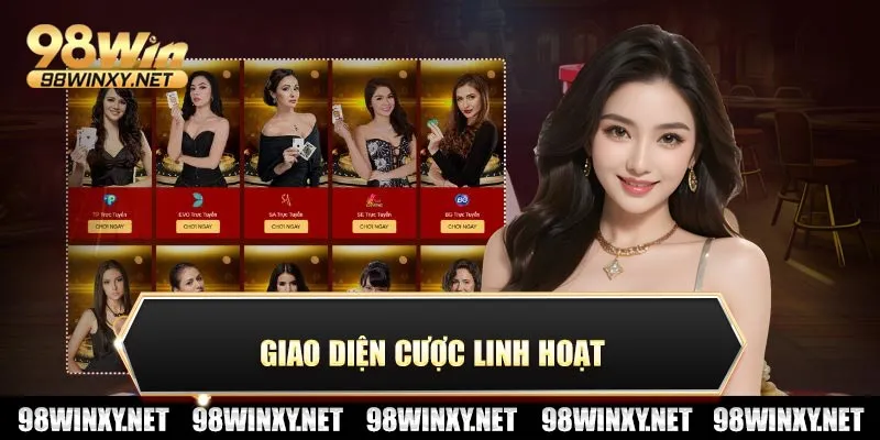 Giao diện cược linh hoạt